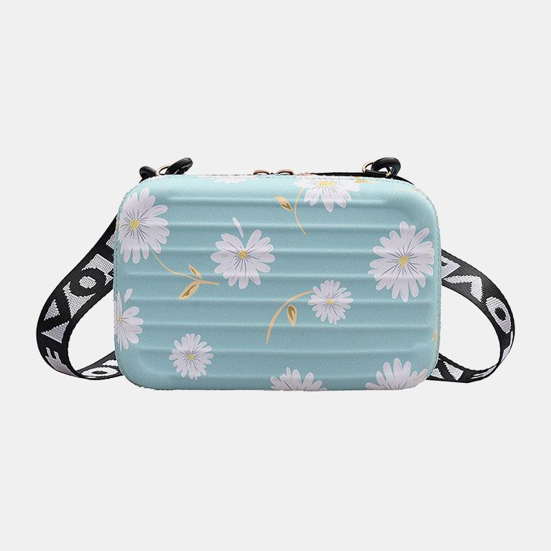 Dammode Axelväska Crossbody Bag Blommor Bag