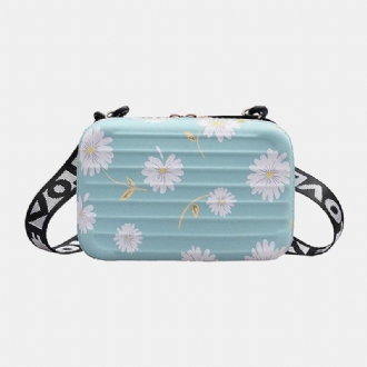 Dammode Axelväska Crossbody Bag Blommor Bag