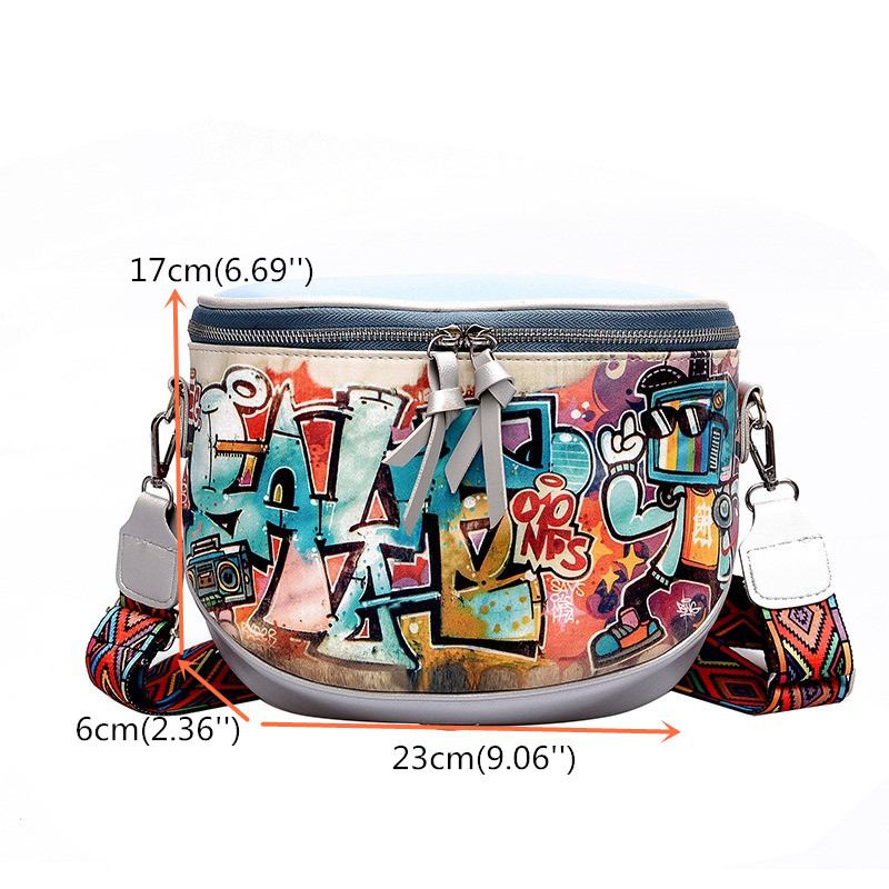 Dammode Multi-carry Bag Hip-hop Crossbody Bag