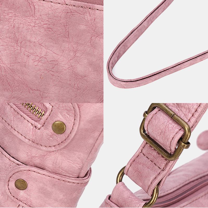 Damvattentät Multi-pocket Anti-theft Crossbody Bag Axelväska