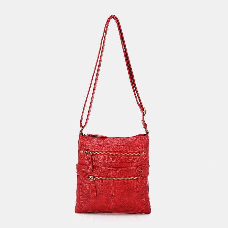 Damvattentät Multi-pocket Anti-theft Crossbody Bag Axelväska