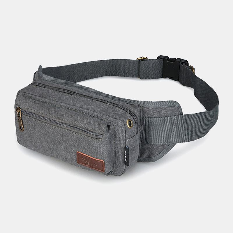 Herr Casual Crossbody Bag Midjeväska