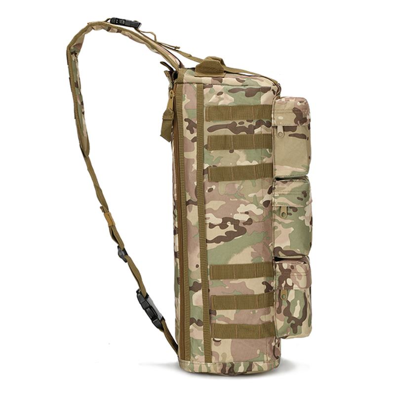 Herr Nylon Tactical Outdoor Sport Cs Crossbody Bag Vandring Bröstväska