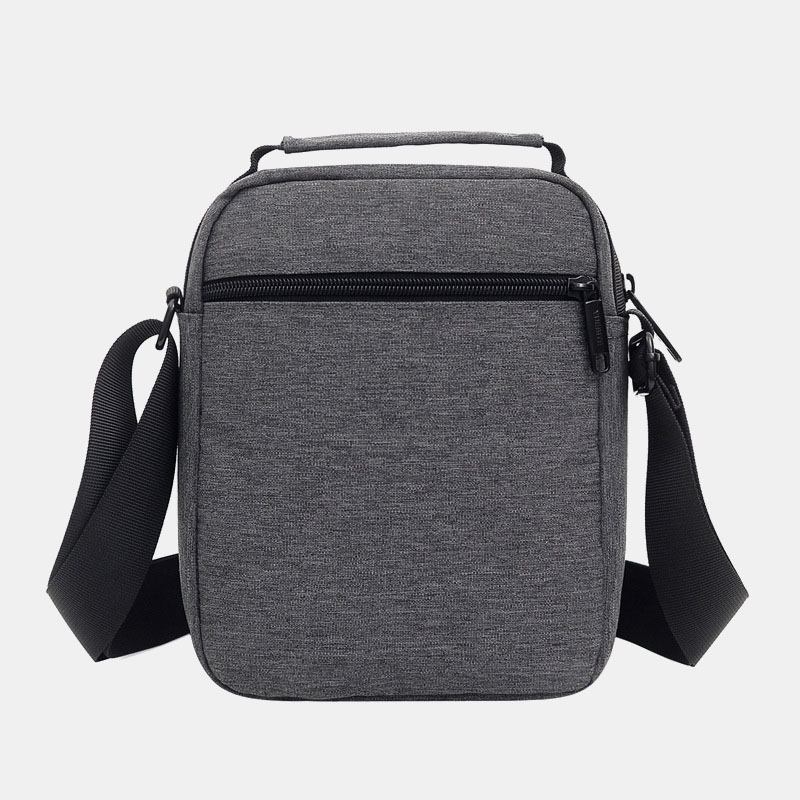 Herr Vattentät Casual Nylon Crossbody Bag Axelväska För Utomhuskontor