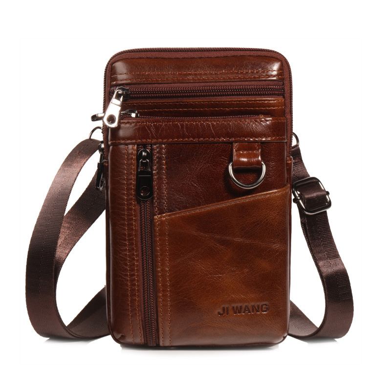 Kohud Multifunktions Midjeväska Vintage Crossbody-väska