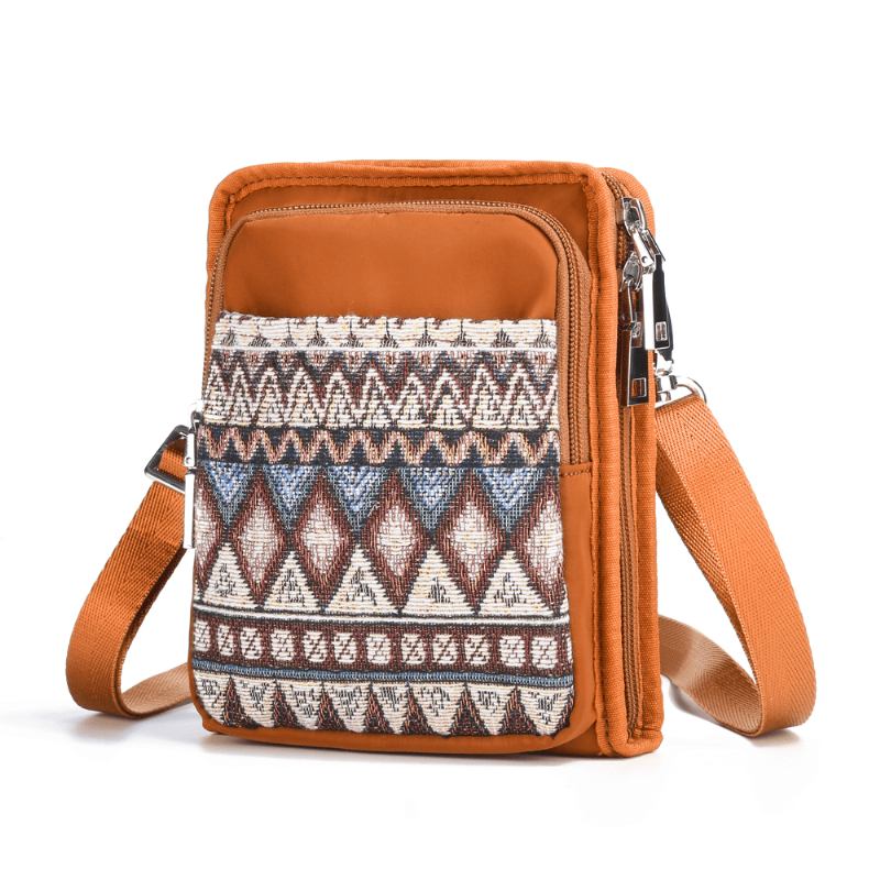 Kvinnor Canvas Bohemian Shoulder Crossbody Bag