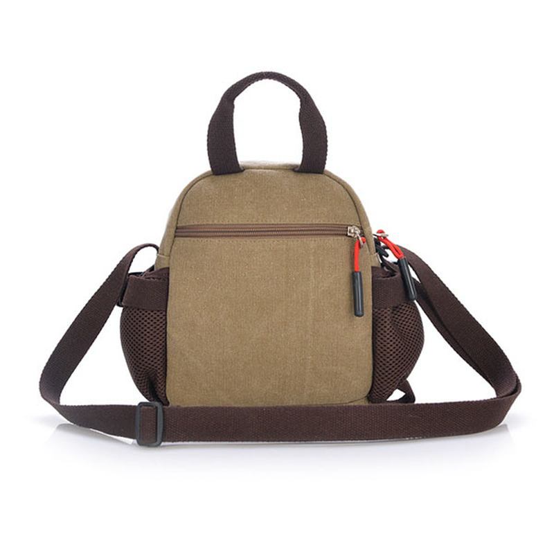 Kvinnor Män Casual Canvas Crossbody-väskor Ljus Handväskor Outdoor Axelväskor