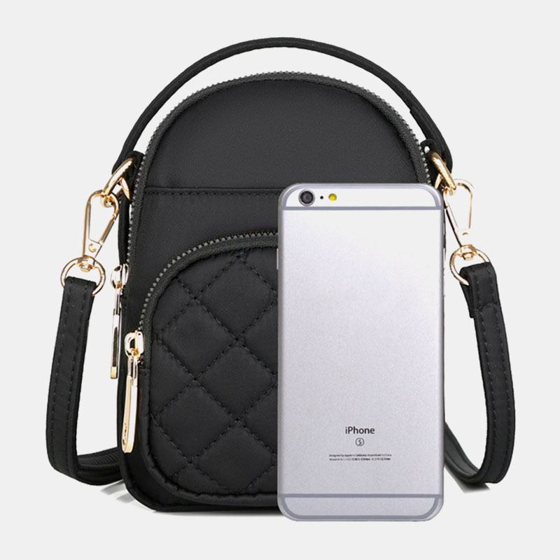 Kvinnor Mini Liten Telefonväska Crossbody-väska Axelväska För Utomhusbruk