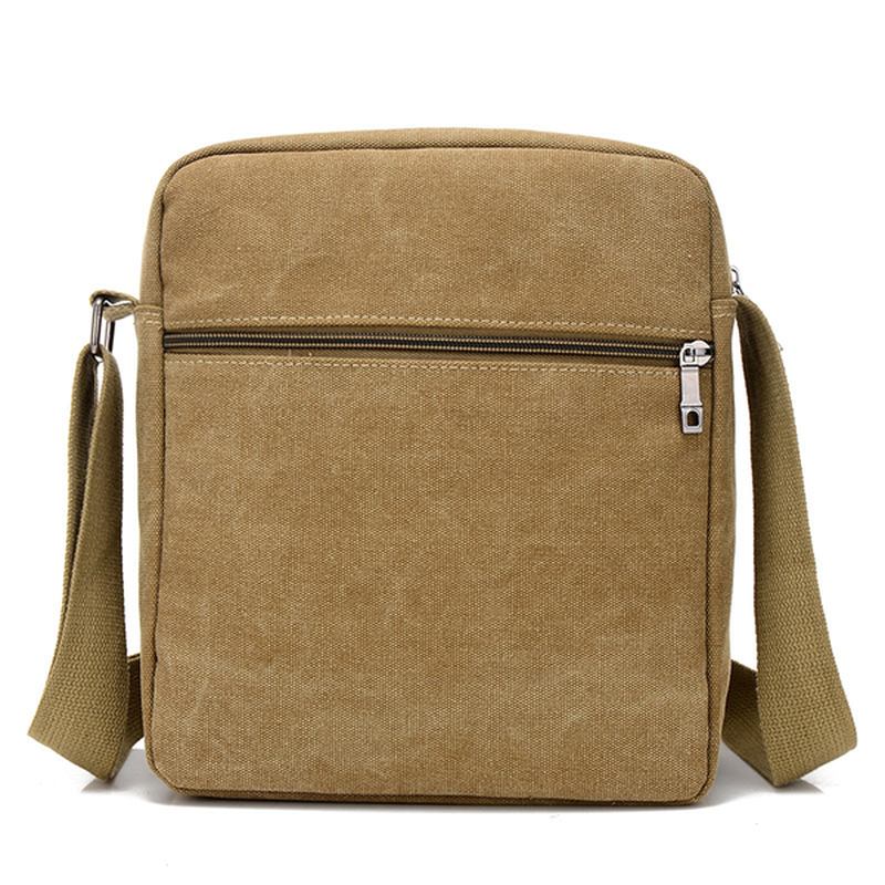 Män Canvas Outdoor Fritid Crossbody-väskor