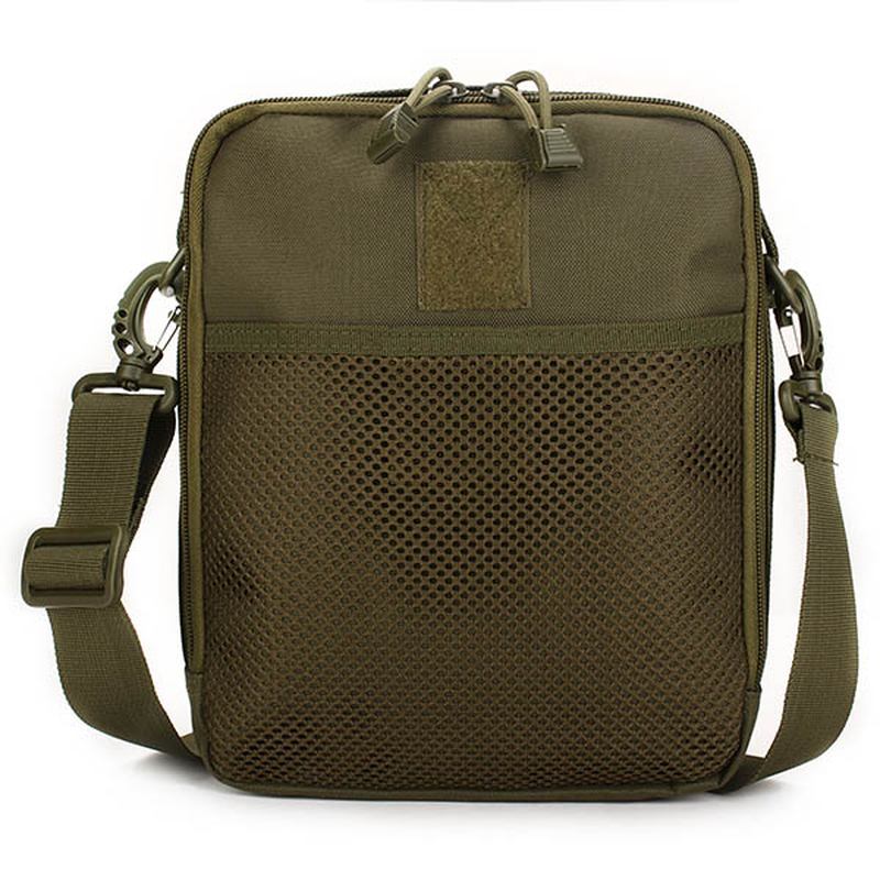 Män Dam Nylon Sport Utomhus Tactical Army Ipad Shoulder Crossbody Bag