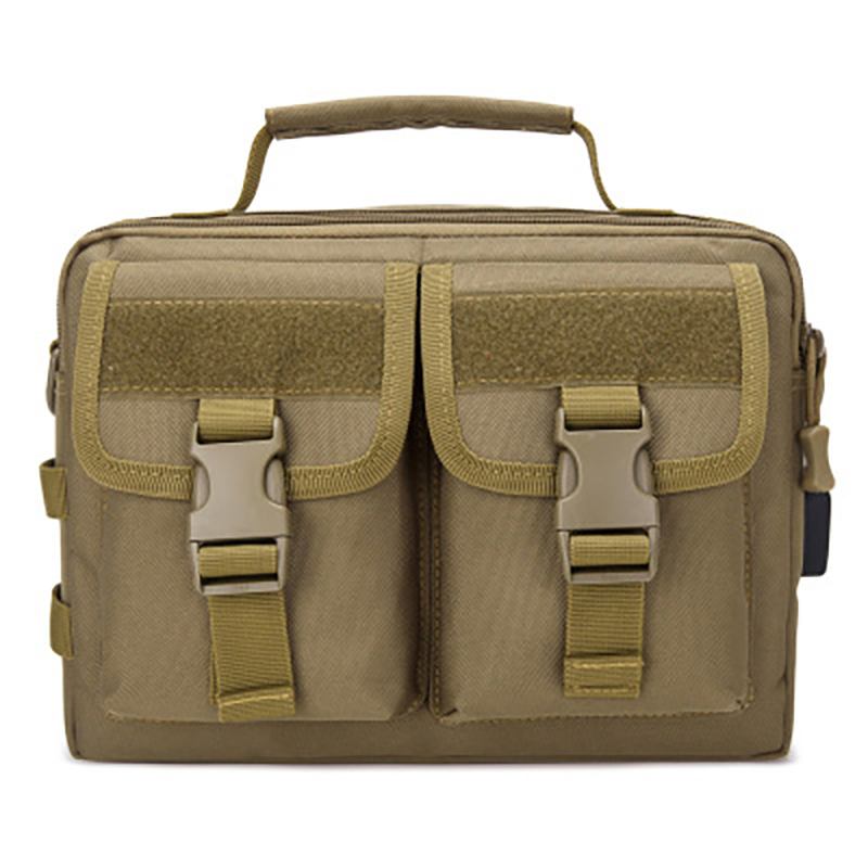 Män Ny Canvas Tactical Camo Casual Crossbody-väska