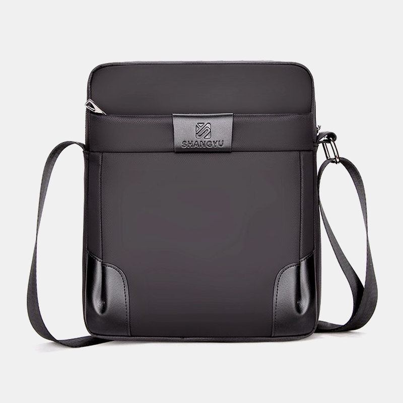 Män Oxford Stor Kapacitet Business Casual Crossbody Bag Axelväska