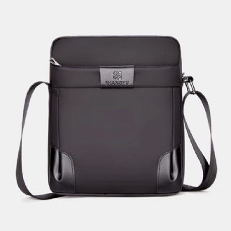 Män Oxford Stor Kapacitet Business Casual Crossbody Bag Axelväska