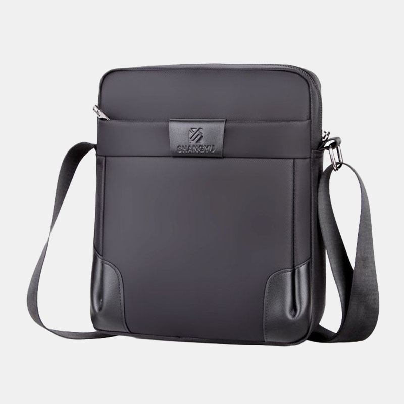 Män Oxford Stor Kapacitet Business Casual Crossbody Bag Axelväska