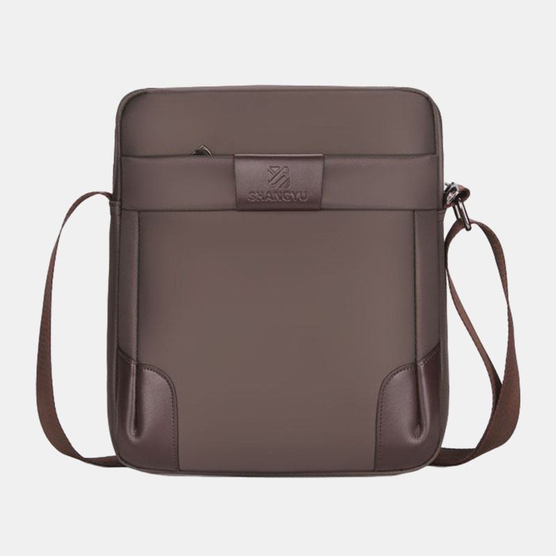 Män Oxford Stor Kapacitet Business Casual Crossbody Bag Axelväska