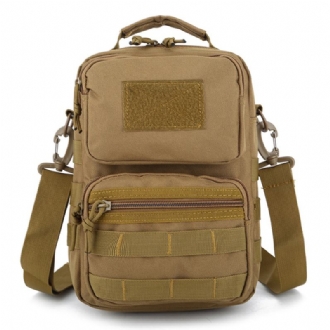 Män Tactical Crossboby Bag Kamouflage Vattentålig Outdoors Sholder Bag Handväska