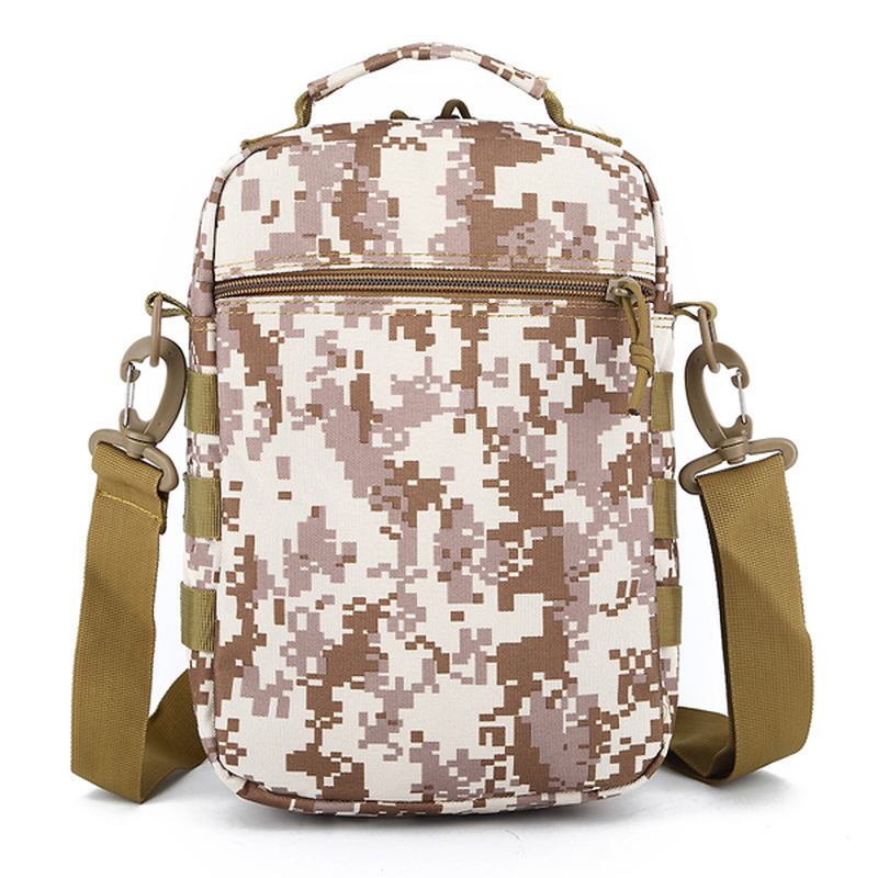 Män Tactical Crossboby Bag Kamouflage Vattentålig Outdoors Sholder Bag Handväska