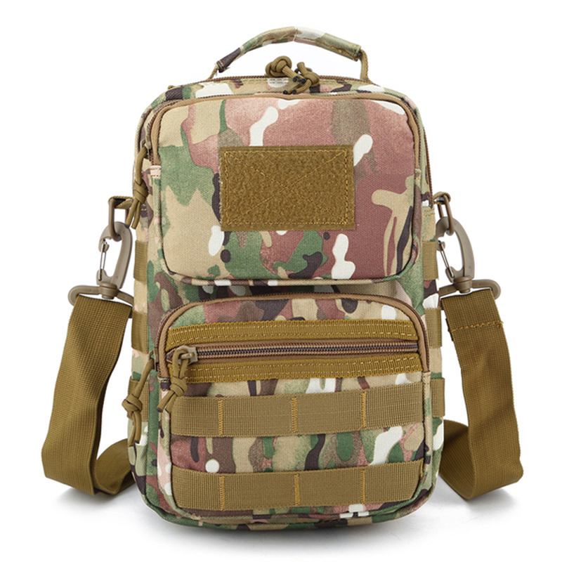 Män Tactical Crossboby Bag Kamouflage Vattentålig Outdoors Sholder Bag Handväska