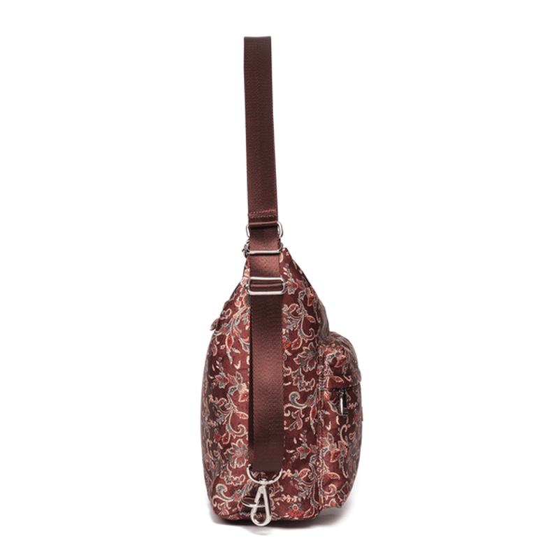 National Floral Travel Kvinnor Ryggsäck Crossbody Bag