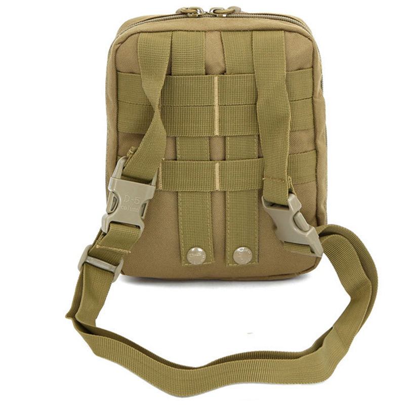 Tactical Nylon Multifunction Mini Tool Pouch Crossbody Bag Ipad Axelväska