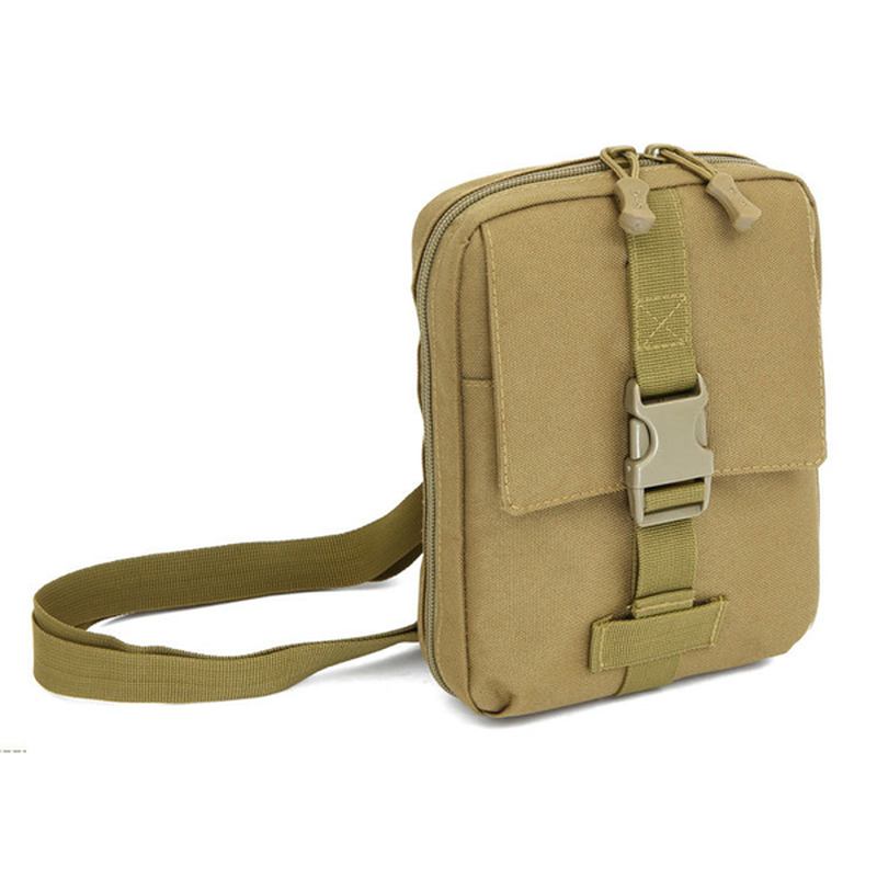 Tactical Nylon Multifunction Mini Tool Pouch Crossbody Bag Ipad Axelväska