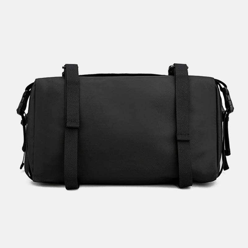 Unisex Stor Kapacitet Rygg Stöldskyddsficka Crossbody-väskor Minimalistiskt Spänne Nylon Messenger Bag Axelväska