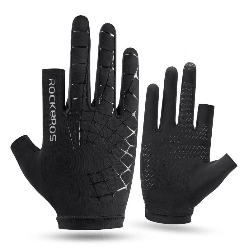 Ice Silk Gloves Solskyddsmedel Cykelhandskar För Män Och Kvinnor