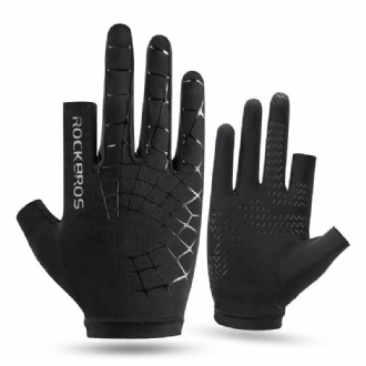 Ice Silk Gloves Solskyddsmedel Cykelhandskar För Män Och Kvinnor