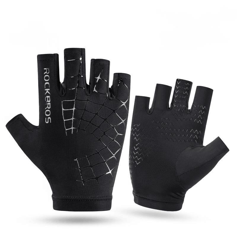 Ice Silk Gloves Solskyddsmedel Cykelhandskar För Män Och Kvinnor