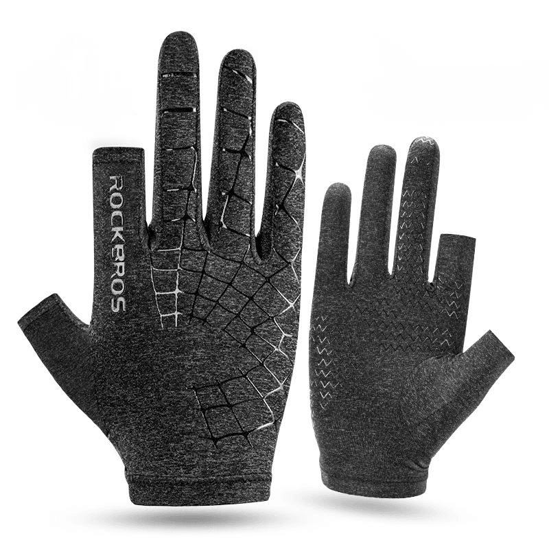 Ice Silk Gloves Solskyddsmedel Cykelhandskar För Män Och Kvinnor