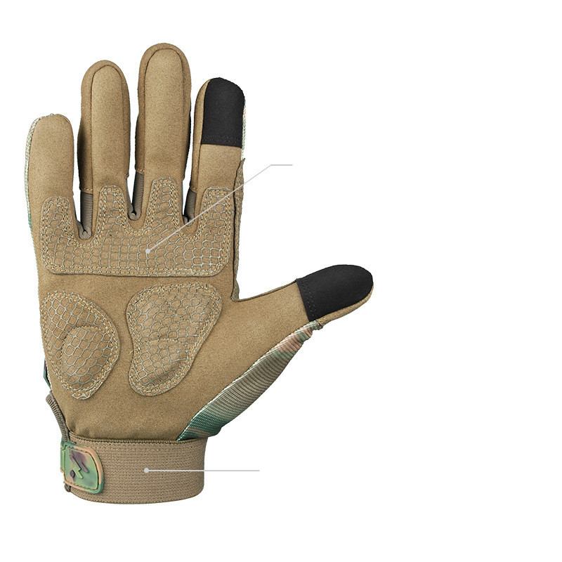 Utomhussport Anti Collision Full Finger Handskar