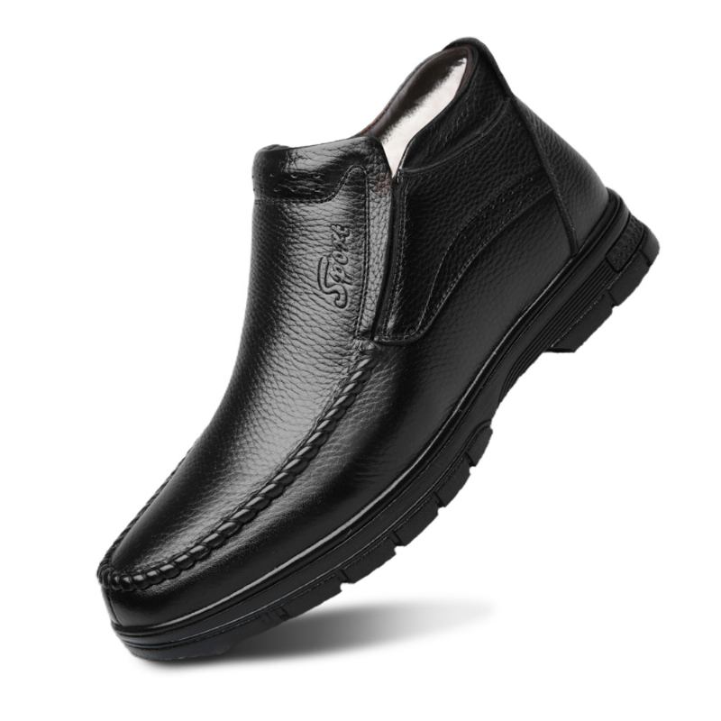 Varma Plyschfoder För Män Slip On Casual Business Boots