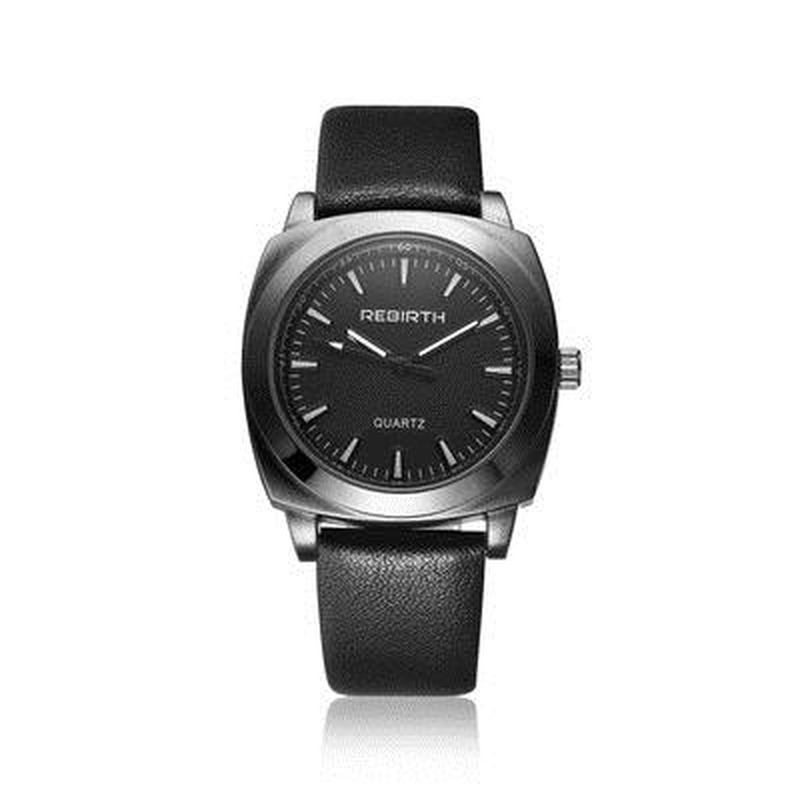 Casual Style Vattentät Kvinnor Armbandsur Läderrem Quartz Klockor