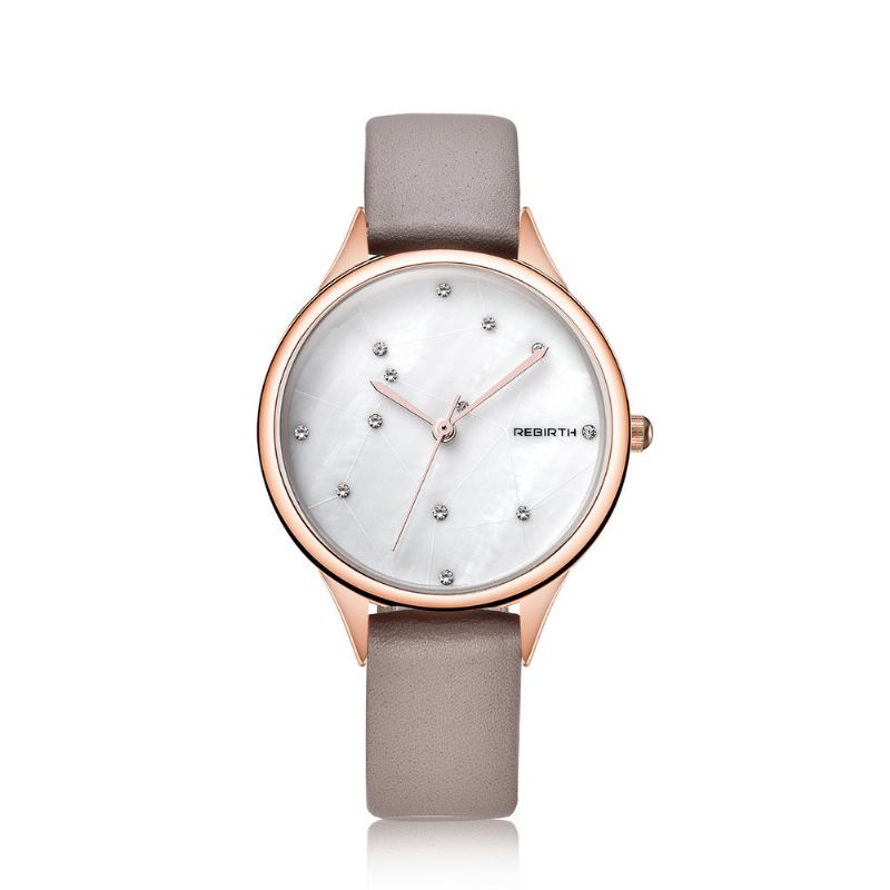 Starry Sky Dam Armbandsur Rose Gold Case Quartz Watch