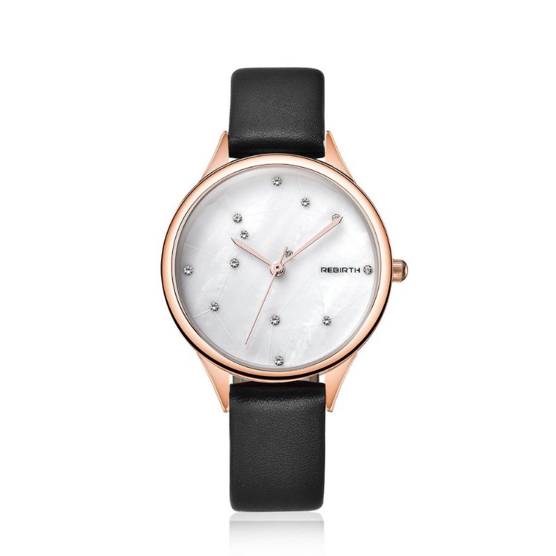 Starry Sky Dam Armbandsur Rose Gold Case Quartz Watch