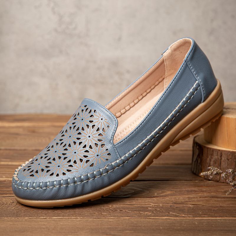 Dam Floewrs Hollow Non Halk Casual Flat Loafers