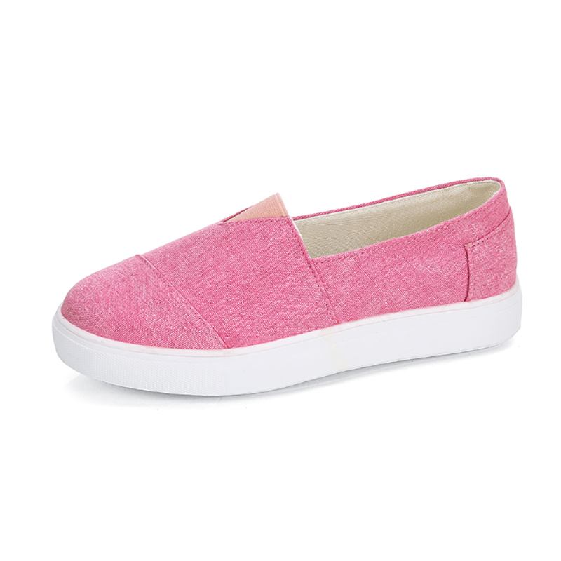 Enfärgade Slip On Loafers