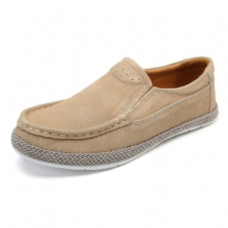 Kvinnor Bärbar Enfärgad Casual Slip On Flats