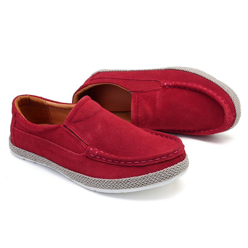 Kvinnor Bärbar Enfärgad Casual Slip On Flats