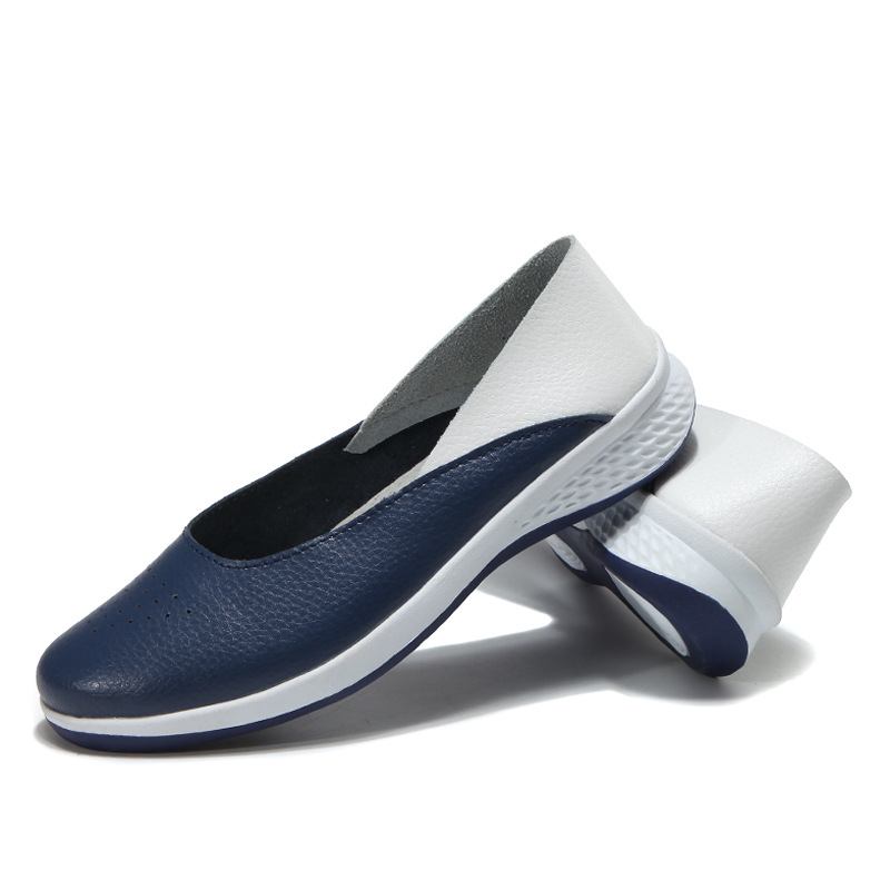 Kvinnor Casual Mjuka Sömmar Slip On Flats Loafers