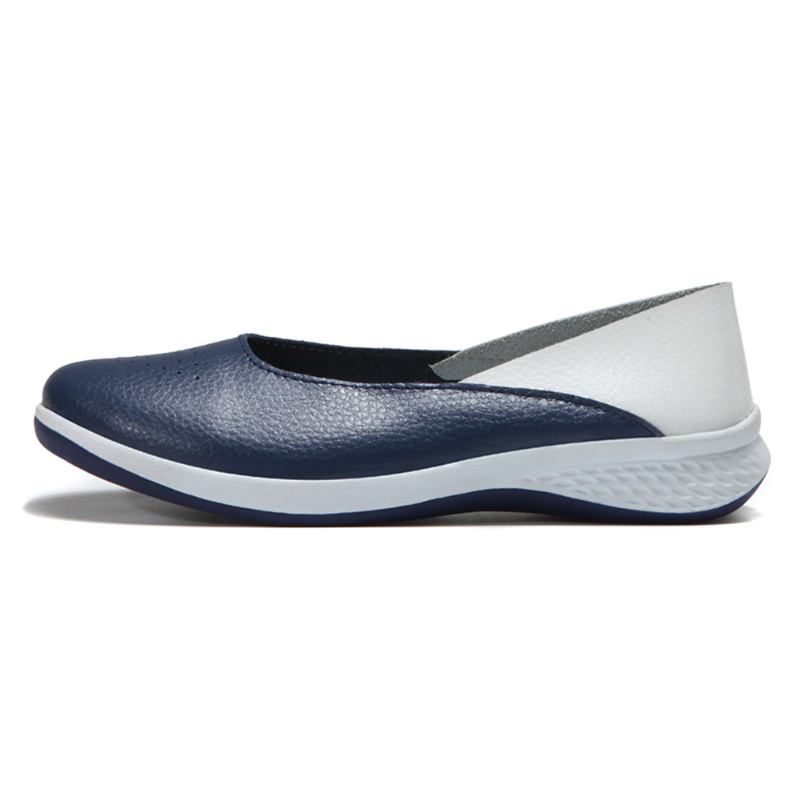 Kvinnor Casual Mjuka Sömmar Slip On Flats Loafers