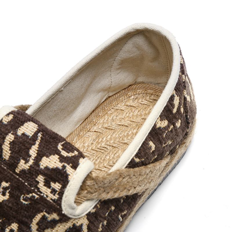 Kvinnor Handgjorda Espadrille Bärbara Casual Loafers