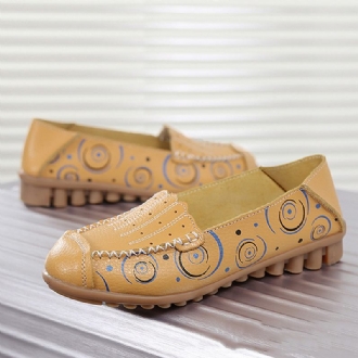 Kvinnor Slip On Flat Loafers