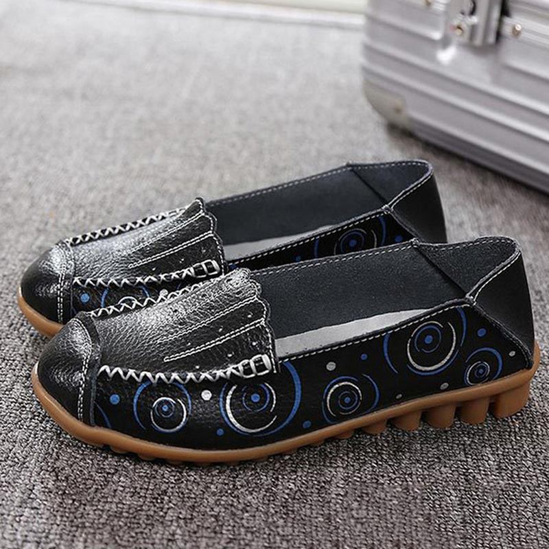 Kvinnor Slip On Flat Loafers