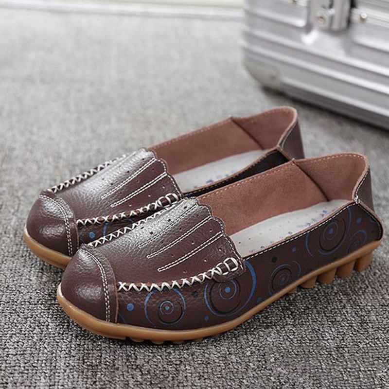 Kvinnor Slip On Flat Loafers