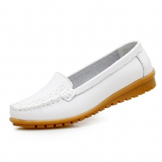 Platta Skor För Kvinnor Casual Slip On Outdoor Loafers