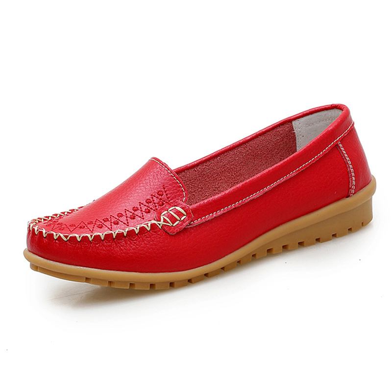 Platta Skor För Kvinnor Casual Slip On Outdoor Loafers