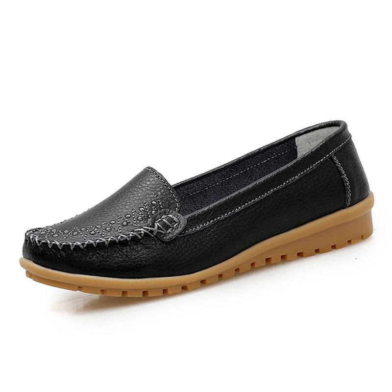 Platta Skor För Kvinnor Casual Slip On Outdoor Loafers