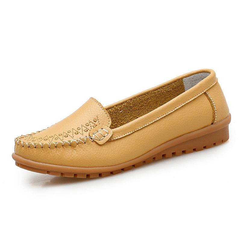 Platta Skor För Kvinnor Casual Slip On Outdoor Loafers