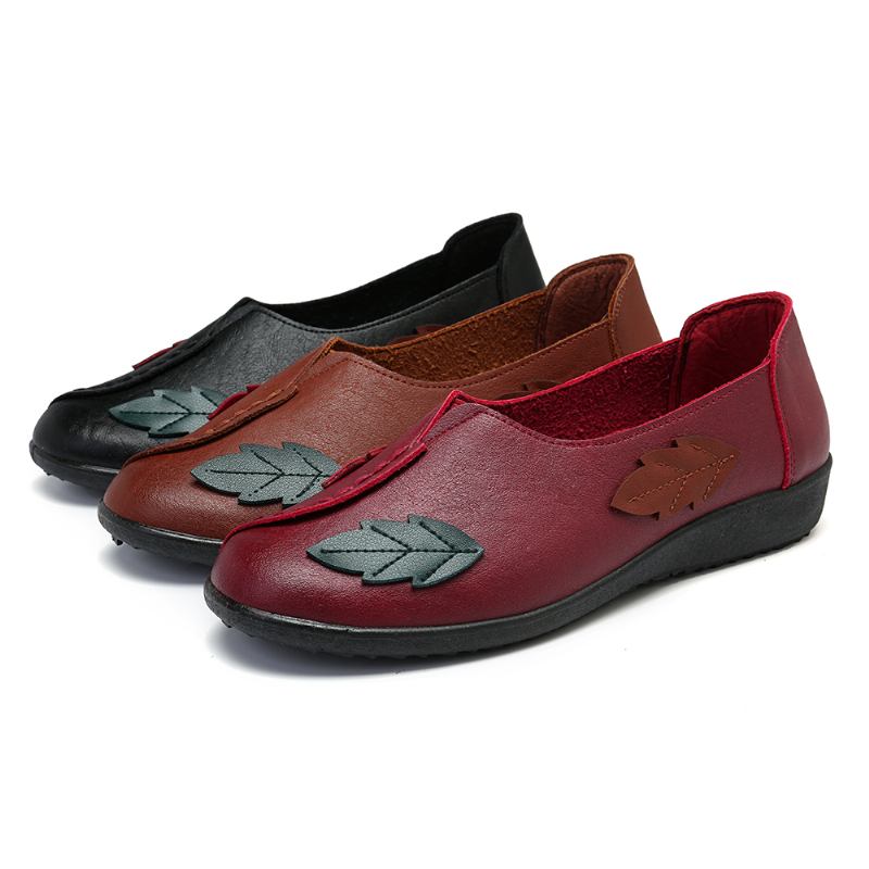 Soft Blommor Flats Dam Loafers